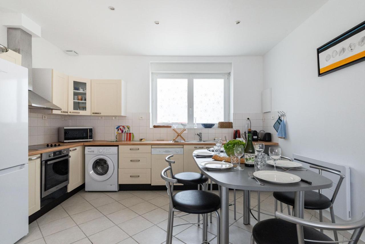 Les Bleuets - Duplex Avec Vue Mer Pleneuf-Val-Andre Exterior photo
